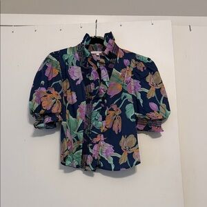 Love The Label Zuri Top Navy
